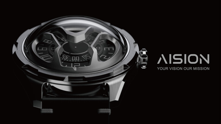 近未来へトリップ 時空の概念を凝縮した腕時計 Aision By Aision事務局 クラウドファンディング Kibidango きびだんご